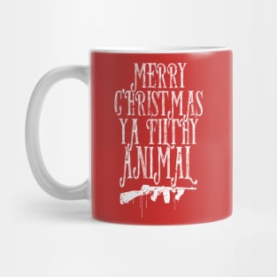 Merry Christmas Ya Filthy Animal Mug